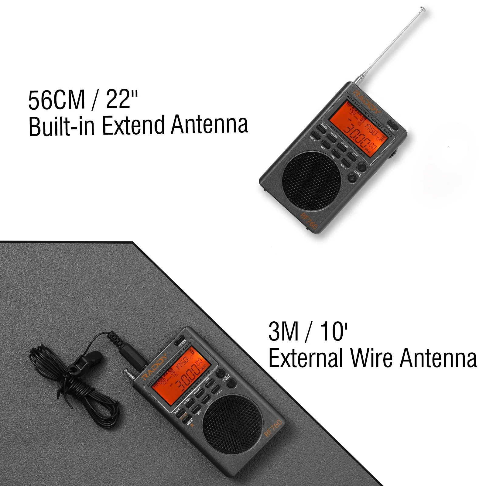 [Open Box] RF760 Full Band SSB SW Radio - Image 8