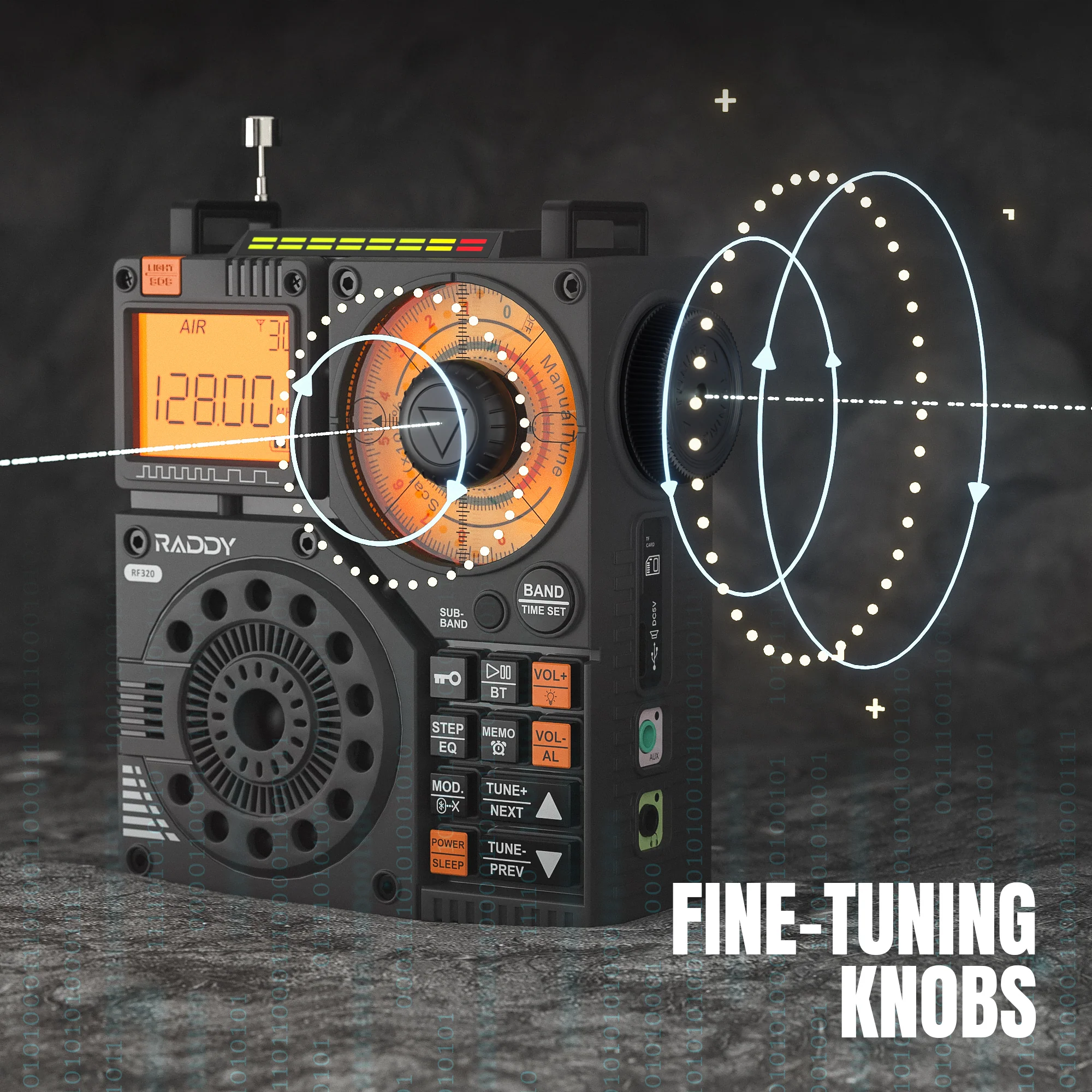 RF320 APP Control Shortwave Radio - Image 6