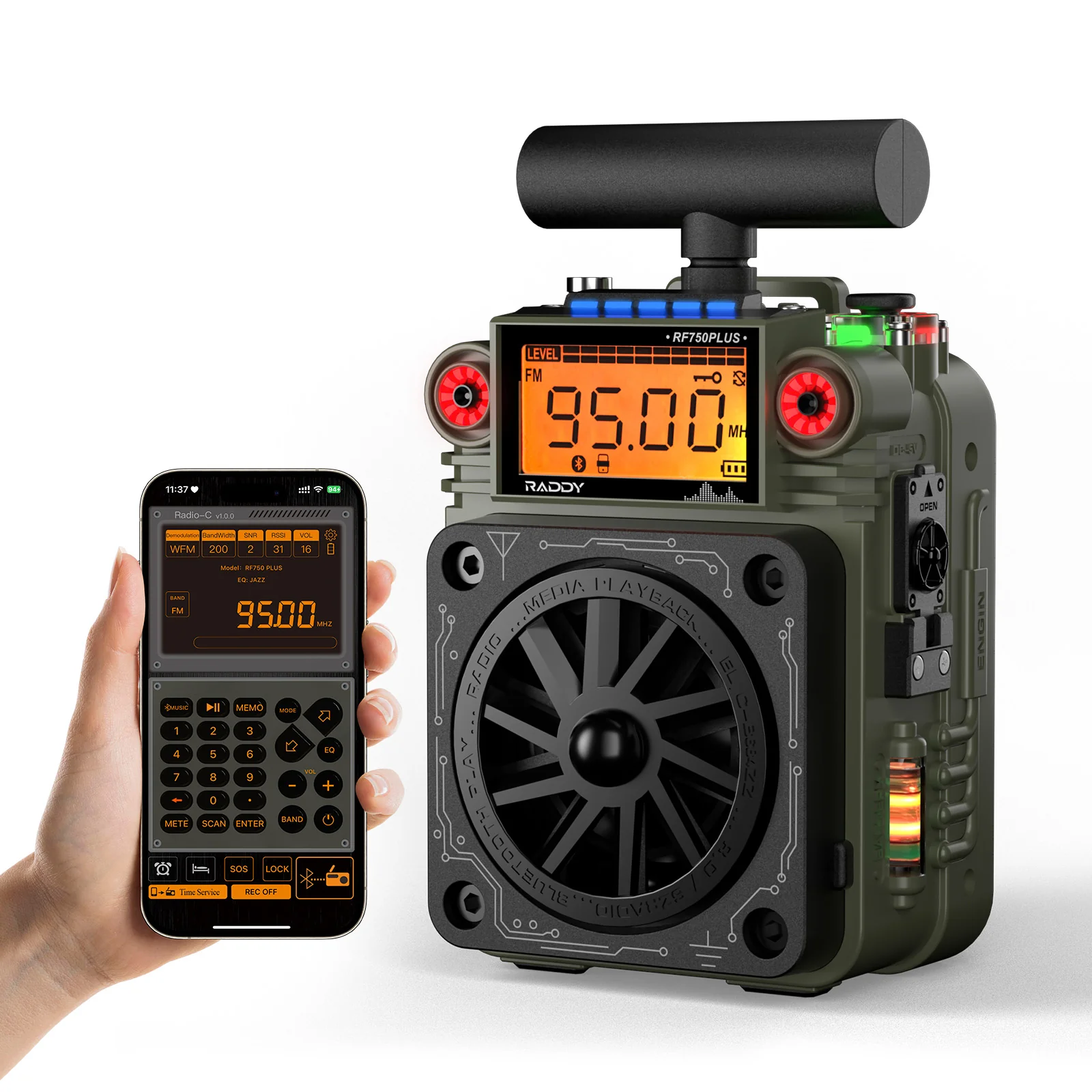 RF750 Plus AM/FM/SW Shortwave Radio
