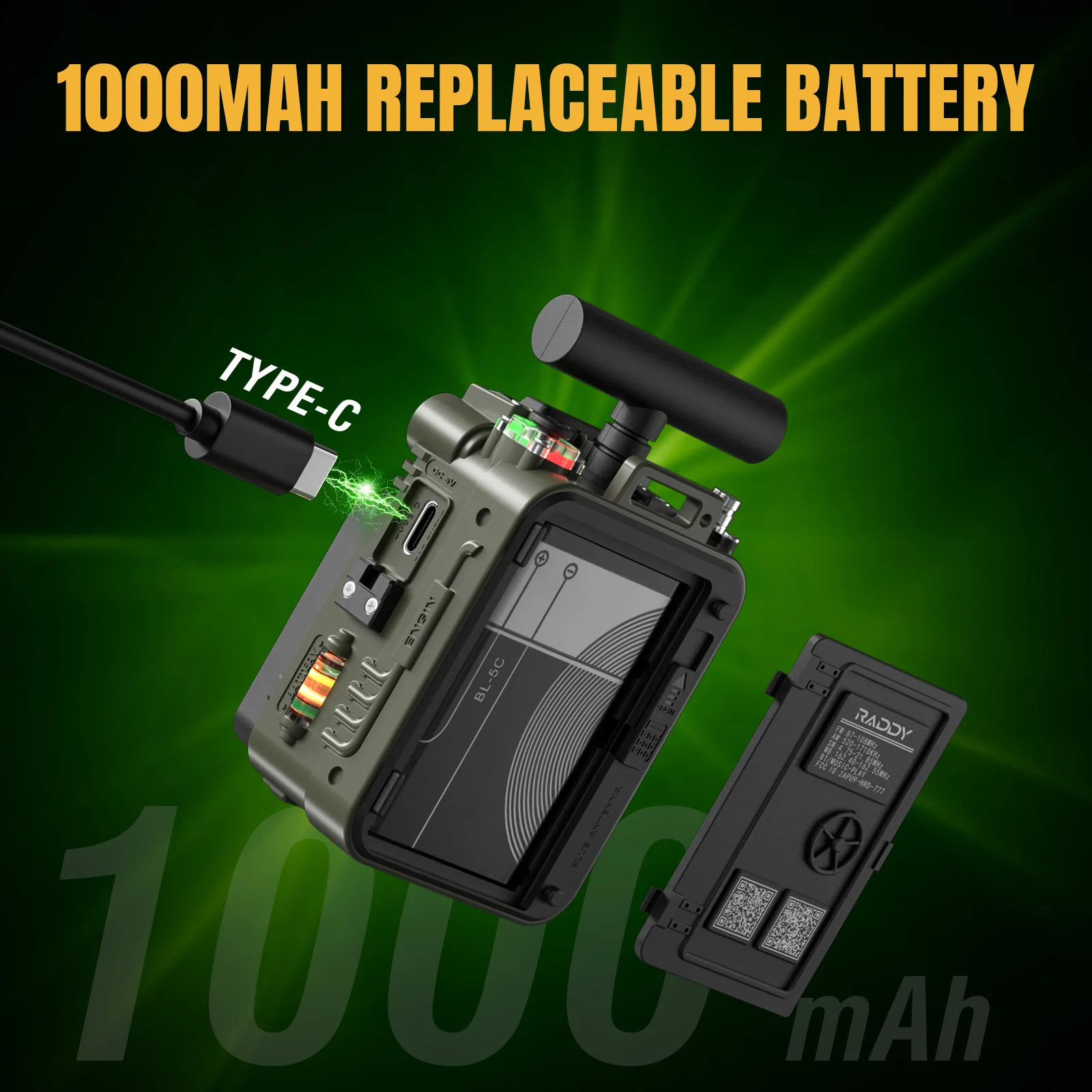 RF750 Plus AM/FM/SW Shortwave Radio - Image 6