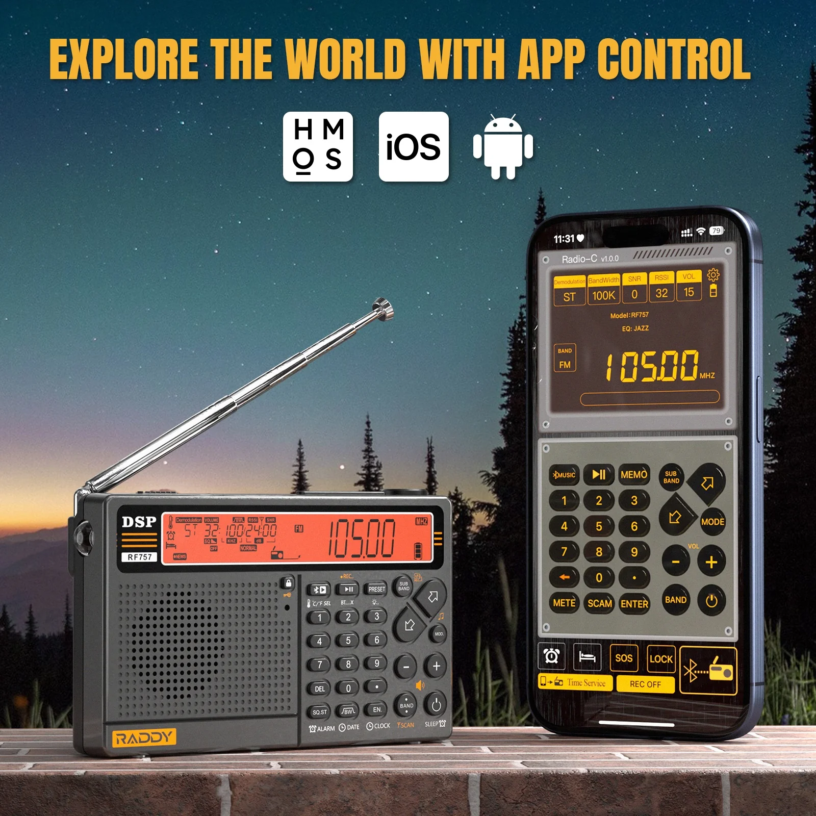 RF757 Shortwave Radio - Image 2