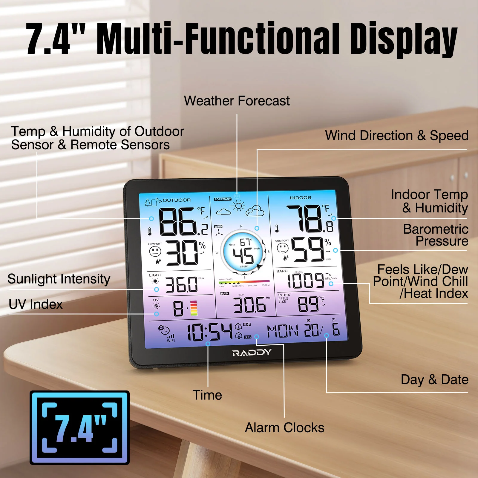 VP7 Wi-Fi Weather Station - Image 4