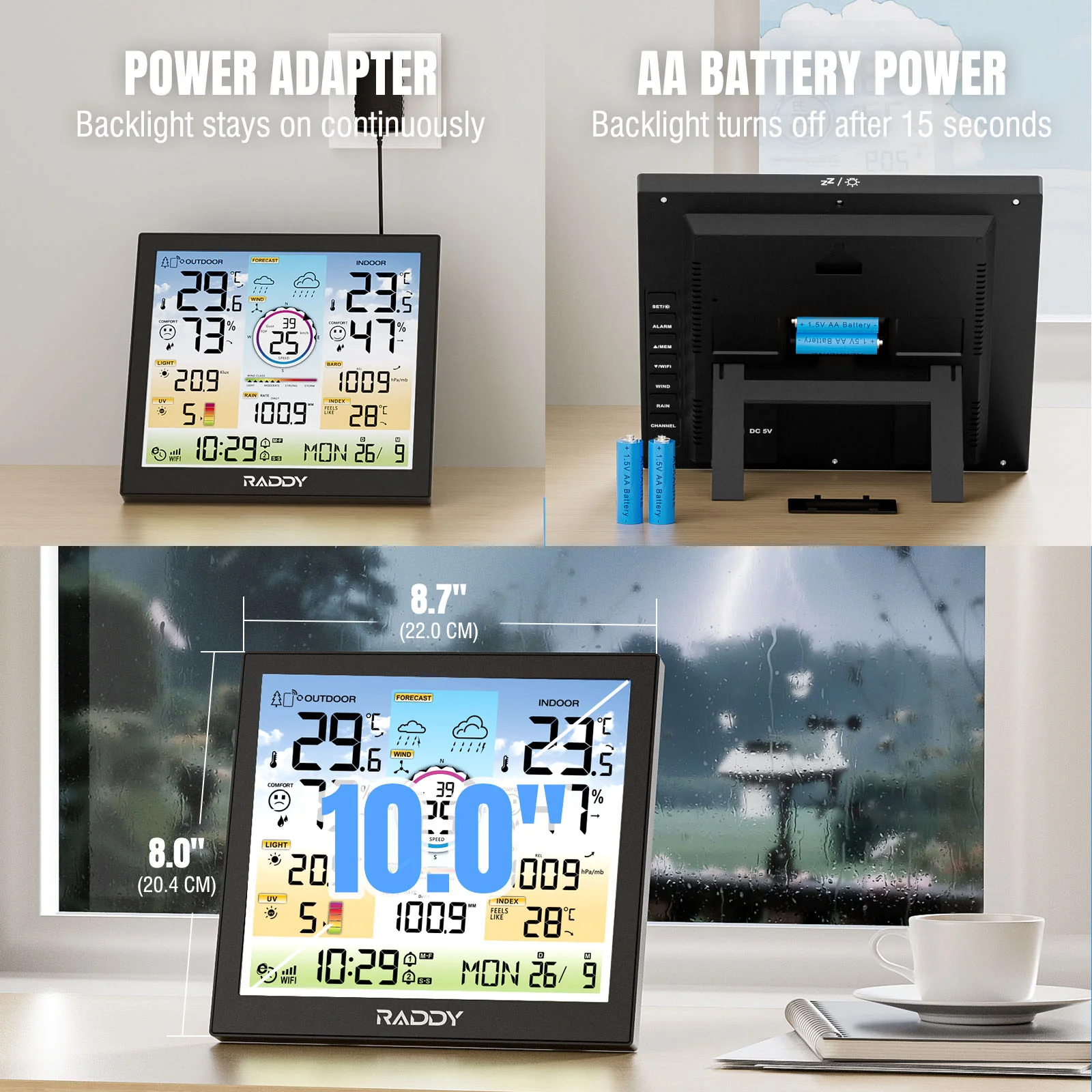 WF-120C Professional Weather Station - Image 7