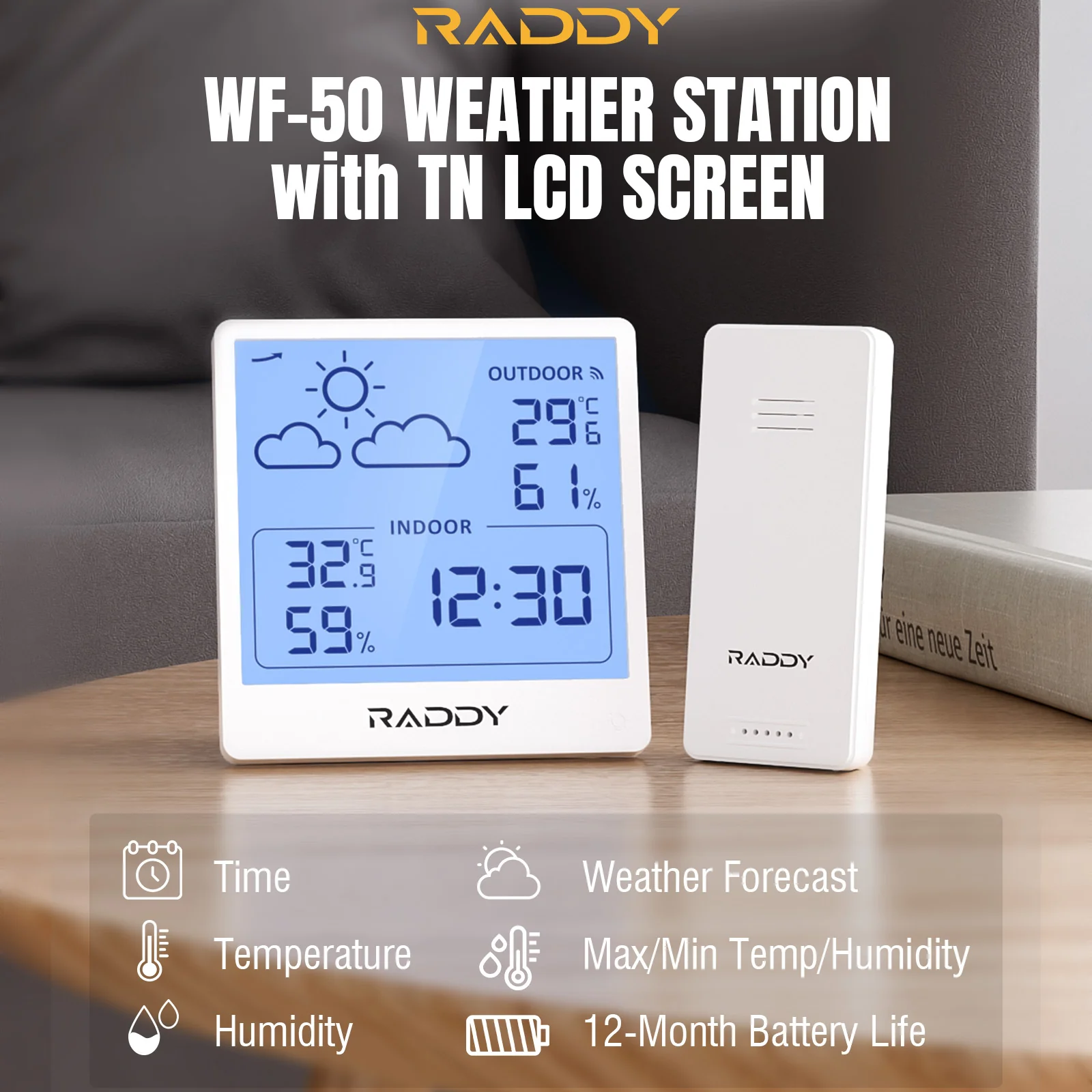 WF-50 Weather Station - Image 6