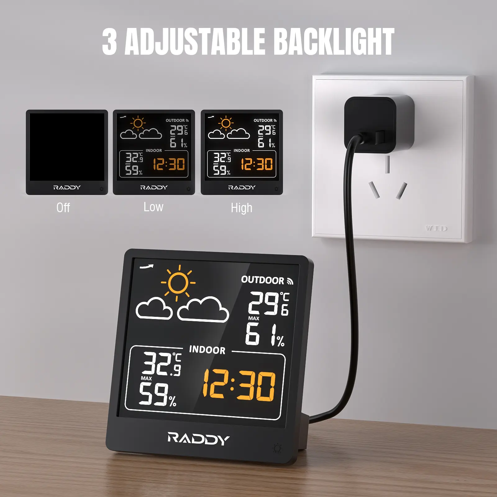 WF-50 Weather Station | VA | Black - Image 10