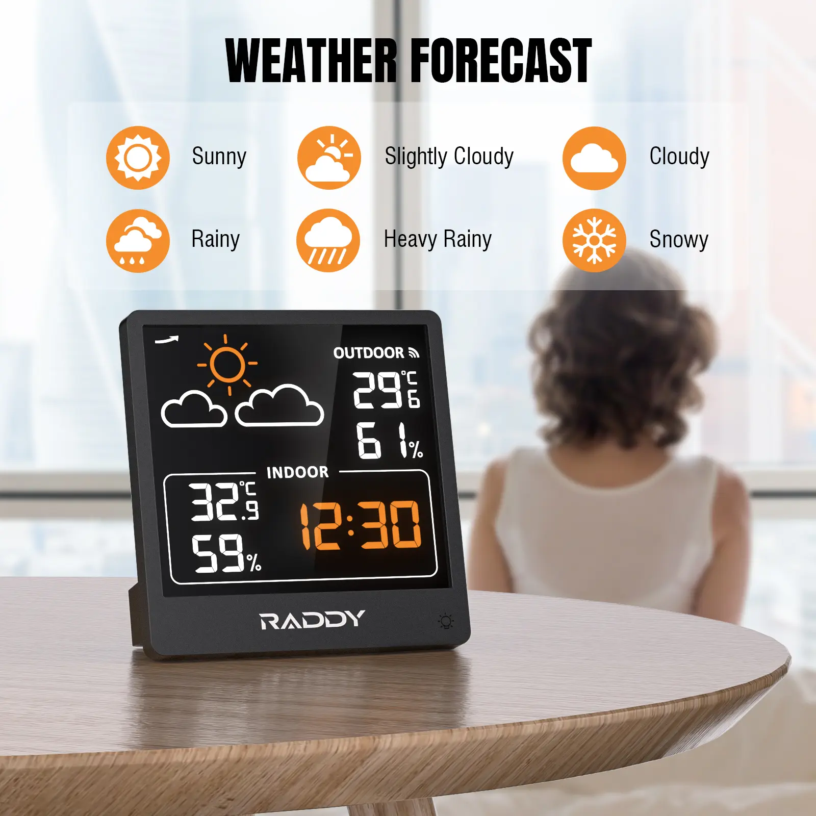 WF-50 Weather Station | VA | Black - Image 3