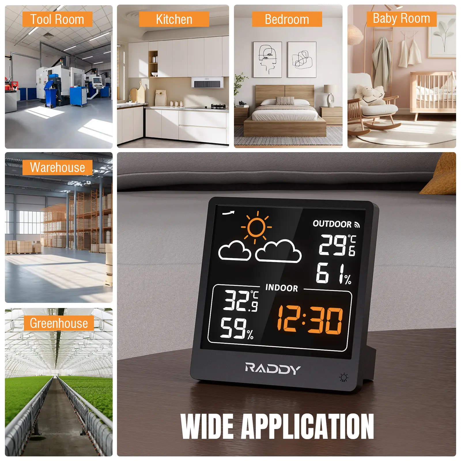 WF-50 Weather Station | VA | Black - Image 8